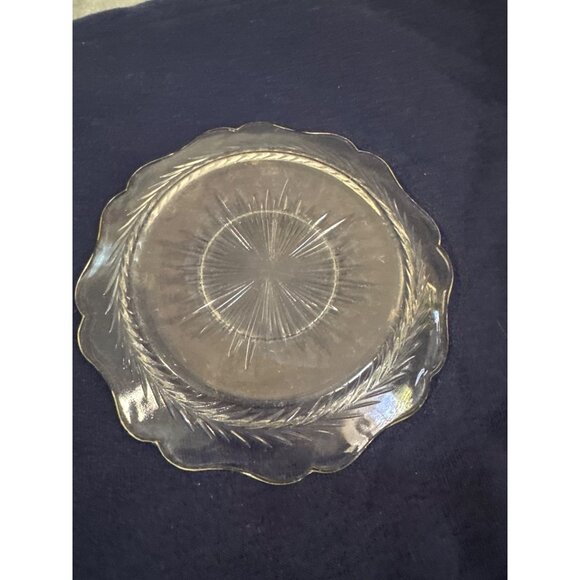 Jeanette Sunburst Herringbone 5 5/8”Bread & Butter Plate - Picture 5 of 5